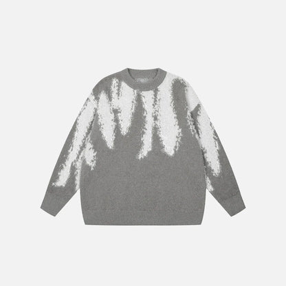 Tie Dye Knitted Sweater