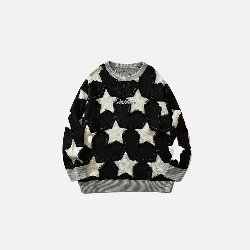 Y2K Stellar Knitted Sweater