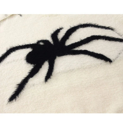 Y2K Spider Chic Sweater