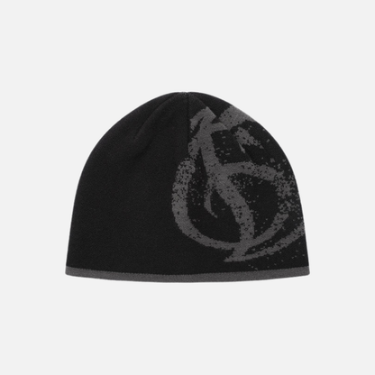 DUST TRIBE LOGO BEANIE BLACK