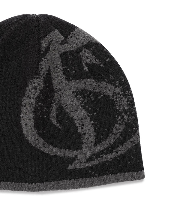 DUST TRIBE LOGO BEANIE BLACK